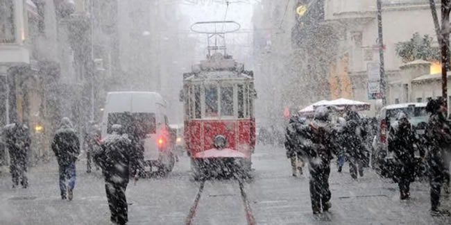 İstanbul'a senenin ilk karı 18-22 Ocak tarihleri arasında yağacak