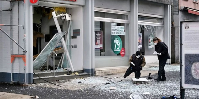 Almanya’da panik: Hırsızların yeni yöntemi ATM’leri patlatmak