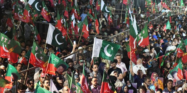Pakistan’da yüksek enflasyon protestosu: Halk sokaklara döküldü