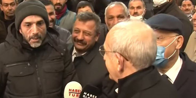 Kemal Kılıçdaroğlu Ankara Hali'nde esnaf ziyareti yaptı