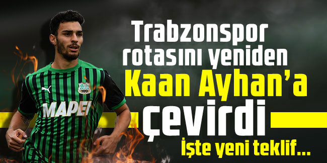 Trabzonspor Kaan Ayhan'dan vazgeçmiyor! Yeni teklif...