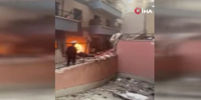 Ankara Mamak'ta doğal gaz patlaması: 1 kişi hayatını kaybetti