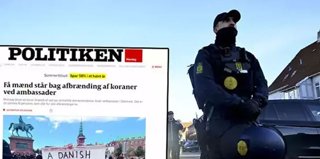 Danimarka'da bir skandal daha... Ülke basını duyurdu: Yedi ayrı provokasyon