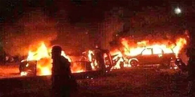 Bağdat'ta konvoya yapılan saldırıda 6 kişi öldürüldü