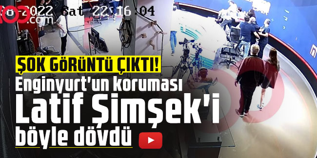 Şok görüntü çıktı: Enginyurt'un koruması Latif Şimşek'i böyle dövdü