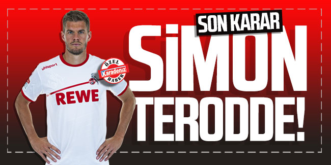 Trabzonspor'da forvet için son karar Simon Terodde