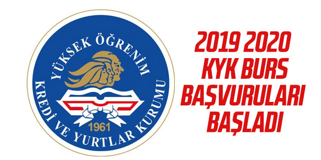 2019 2020 KYK burs başvuruları başladı!