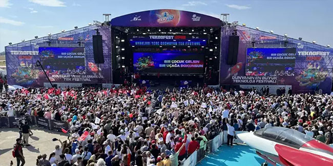 TEKNOFEST İzmir'e, 1 milyon ziyaretçi