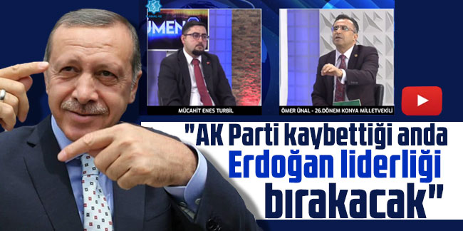 Eski vekilden olay iddia: Erdoğan AK Parti liderliğini bırakacak
