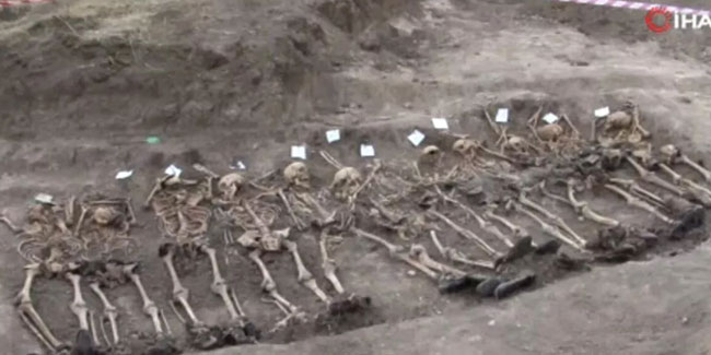 Karabağ’da Azerbaycanlılara ait yeni toplu mezar bulundu