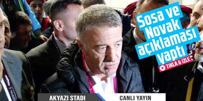 Ahmet Ağaoğlu Sosa ve Novak'ın sözleşmesi hakkında konuştu