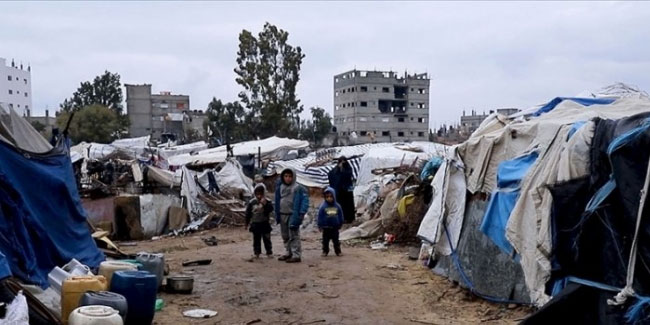 Filistin halkı barakalarda hayat mücadelesi veriyor