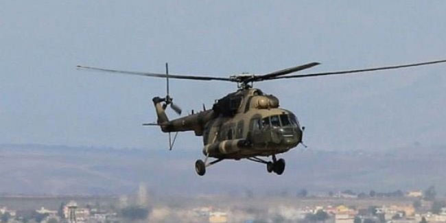 ABD'ye giden helikopter düştü: 7 ölü