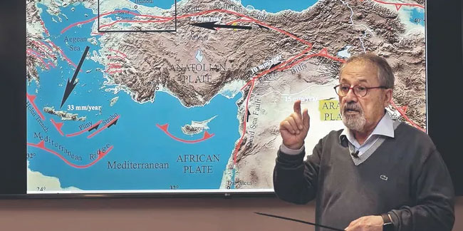 Naci Görür'den 7.4'lük deprem beklenen bölgede 2 il için uyarı: 'Risk altındalar'
