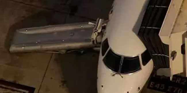 ABD’de kalkış sırasında uçaktan atlayan yolcuya büyük şok!