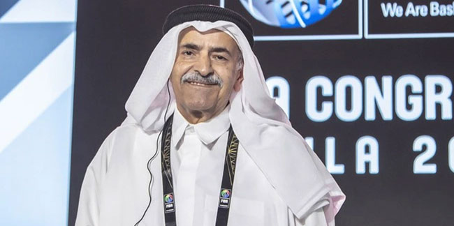 FIBA'nın yeni başkanı Katarlı Şeyh Saud Ali Al Thani oldu!