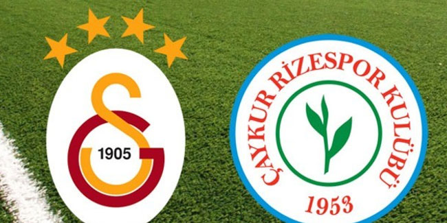 Galatasaray - Çaykur Rizespor maçının tarihi ve saati değişti!