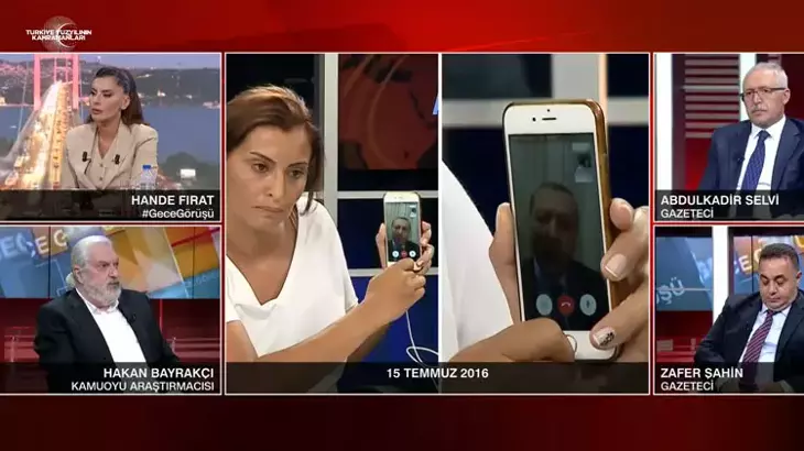 Hande Fırat 15 Temmuz gecesine damga vuran tarihi görüşmeyi anlattı! CNN Türk'teki o facetime görüşmesi nasıl yapıldı?