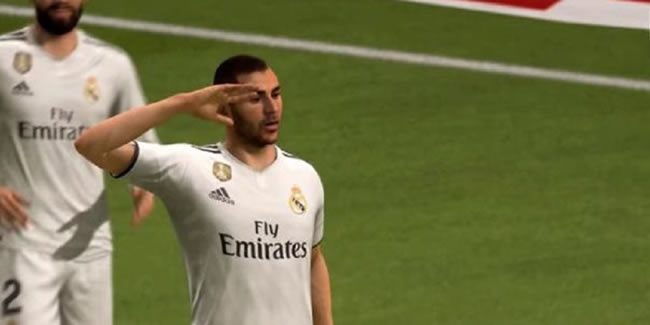 'Asker selamı' FIFA'nın lisansladığı video oyununda