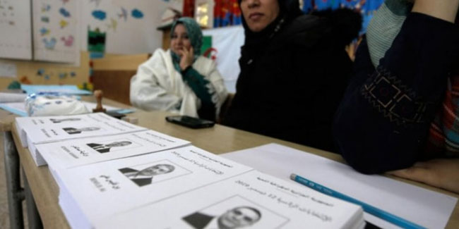 Cezayir'de seçim bitti: Kazanmaya en yakın aday belli oldu