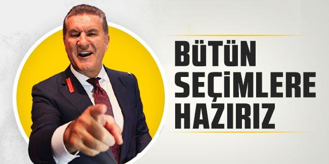 Mustafa Sarıgül'den erken seçim açıklaması