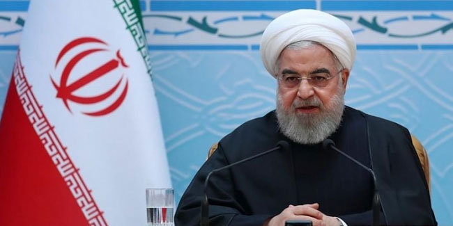 Ruhani: ''İran, düşmanların komplolarına teslim olmayacak''