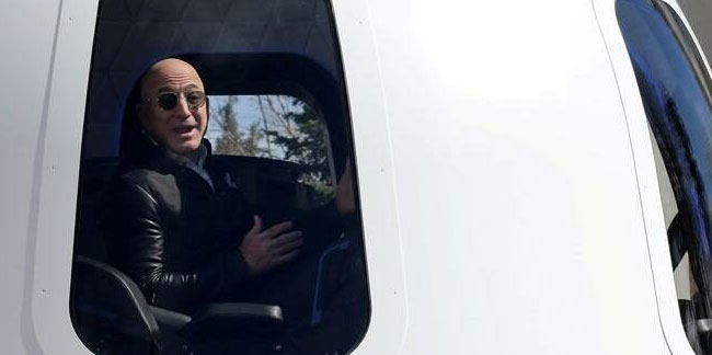 Bezos'la uzaya gitmenin bedeli bu! Bir koltuğa 28 milyon dolar verdi!
