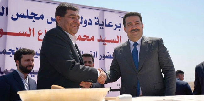 İran ve Irak, ortak demir yolu projesinin yapımına başladı!
