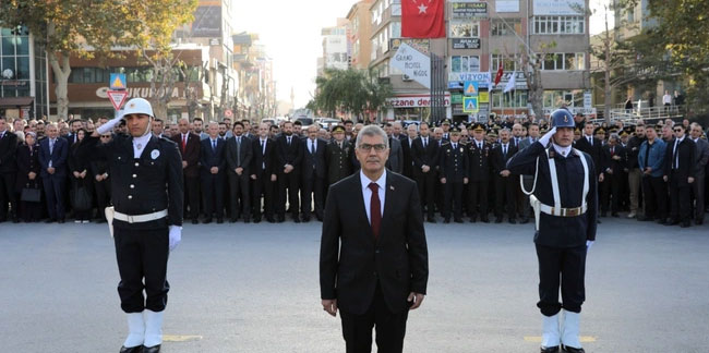 Niğde’de 10 Kasım Atatürk’ü anma töreni düzenlendi