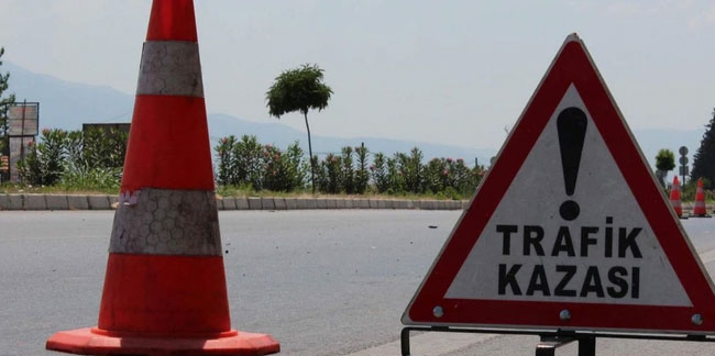 Bingöl'de trafik kazası: 1 kişi öldü, 2 kişi ağır yaralandı!