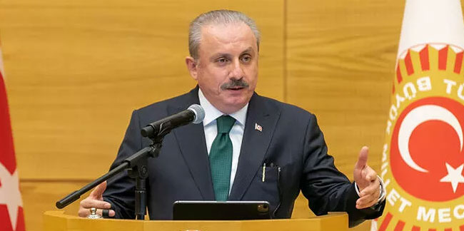 Meclis Başkanı Şentop Azerbaycan Milli Meclis Başkanı ile görüştü