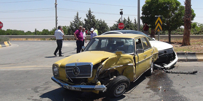 Kilis’te trafik kazası: 2 yaralı 