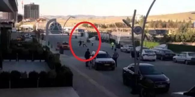 Kırıkkale'de silahlı kavga kamerada! Polis kavgayı havaya ateş açarak durdurmaya çalıştı