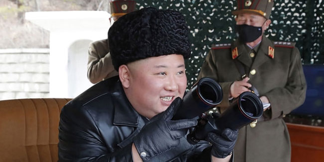 Kim Jong-un koronavirüse meydan okudu