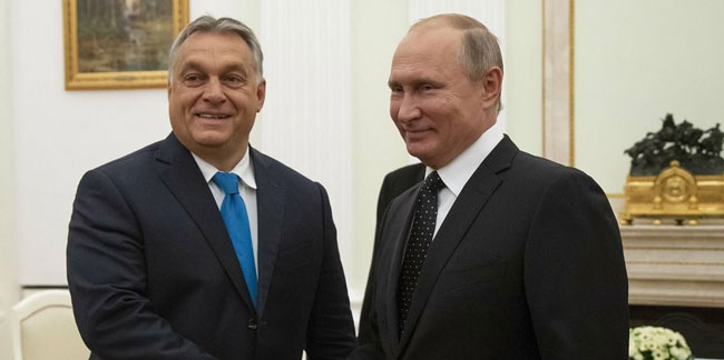 Batı'dan kritik ziyaret: Macar Başbakanı Moskova'da Putin'le görüştü