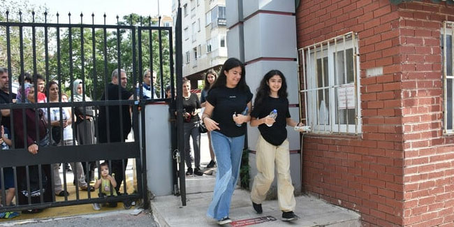 Antalya'da öğrencilerin LGS koşusu