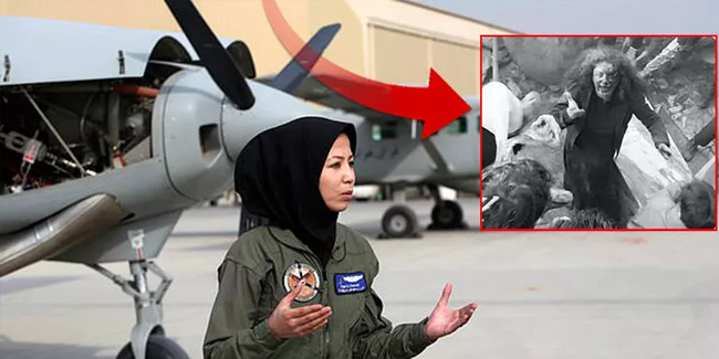 Dünya günlerce onu konuşmuştu... Afgan kadın pilot sessizliğini bozdu