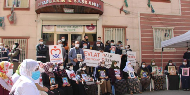 Evlat nöbetindeki ailelerden CHP’li Özel'in ziyaretine tepki