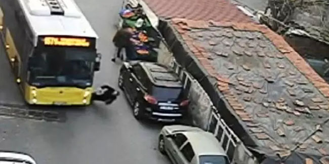 Beykoz'da İETT otobüsünün çarptığı yaya hastaneye götülürken ikinci kaza: 5 yaralı 