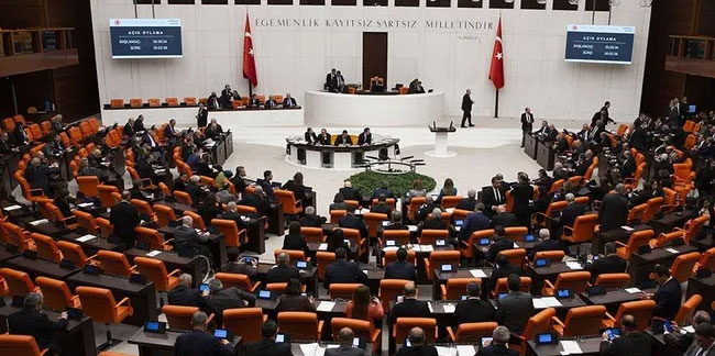 Meclis'te AK Parti ve MHP'den muhalefete ret yağdı!