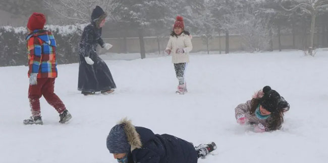 Valilikler duyurdu: Okulların kar tatili olduğu iller listesi açıklandı