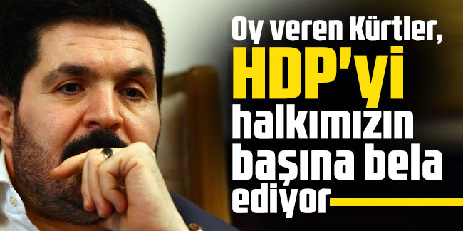 Savcı Sayan: Oy veren Kürtler, HDP'yi halkımızın başına bela ediyor