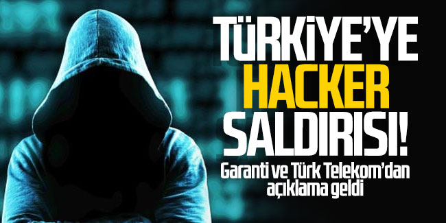 Türkiye'ye siber saldırı! Garanti ve Türk Telekom açıklama yaptı