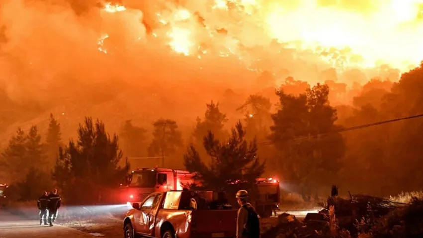Yunanistan'dan Türkiye'ye yangın söndürme desteği için teşekkür