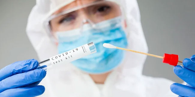 Koronavirüs test kitinin evde kullanımına izin verdi