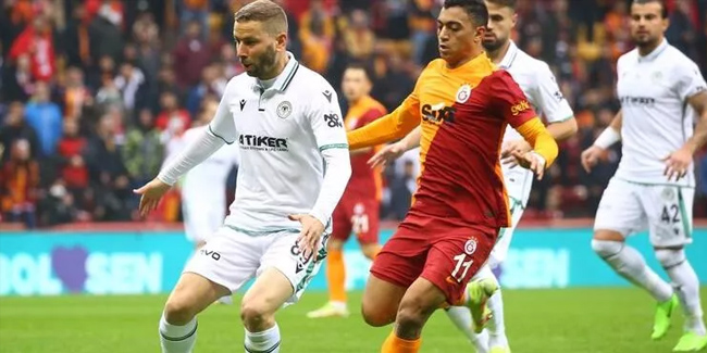 Konyaspor'un Galatasaray'a şansı tutmuyor