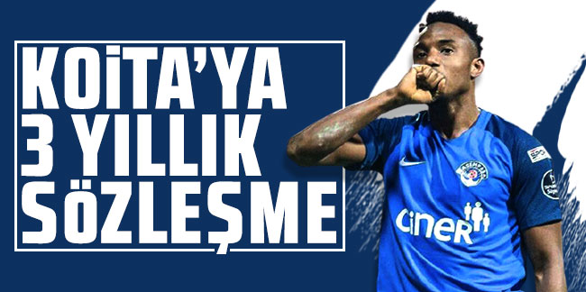 Trabzonspor'dan Koita’ya 3 yıllık sözleşme