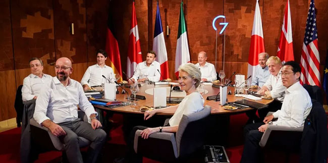 G7'den ortak açıklama: Rusya'nın 'nükleer füze' açıklamasından ciddi endişe duyuyoruz