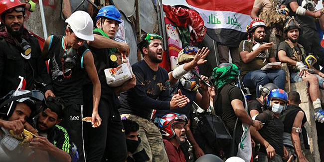 Irak'taki sivil itaatsizlik eylemleri genişliyor