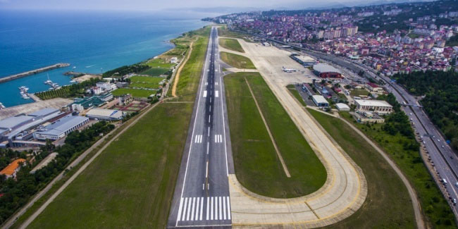 Trabzon Havalimanı'nda yenileme çalışmaları sürüyor